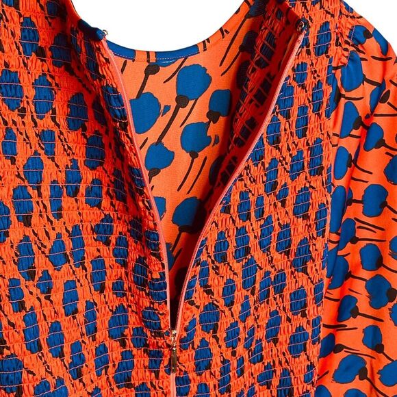 Kate Spade New York Poetic Floral Smocked Dress - Picture 13 of 15